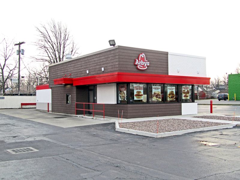 Arby's exterior renovations by Picone Construction